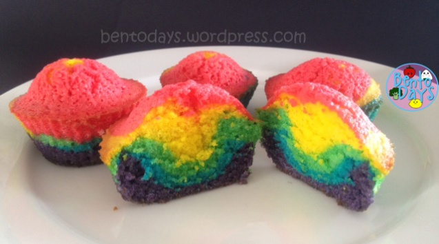 How to make fun, easy rainbow cupcakes for kids parties or St Patricks Day