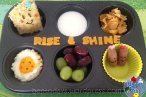 breakfast in a muffin tin for kids breakfast, quick, easy bento preparation